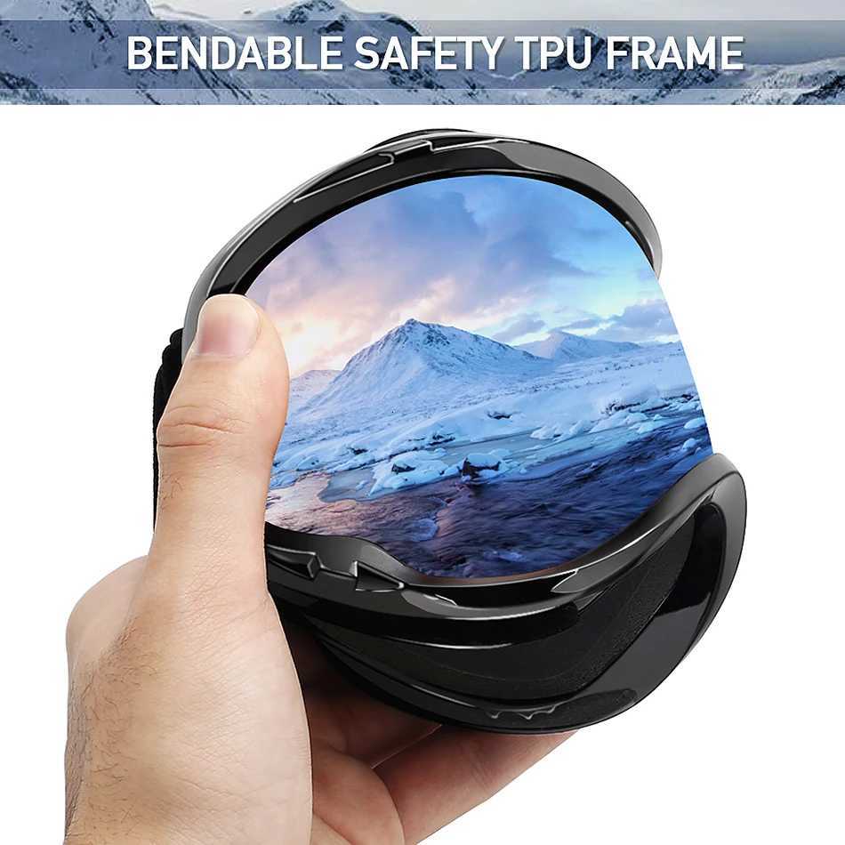 MAXJULI Ski Googles UV Protection Anti-Fog Snow Goggles for Men Women Youth M1 K251110