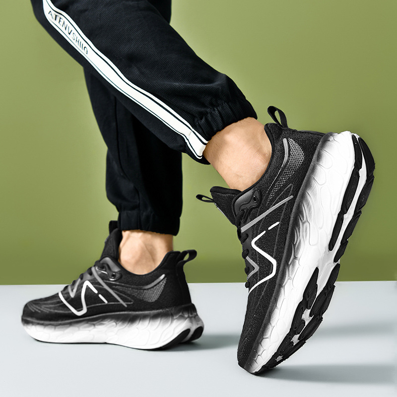 designer shoes 2025 new Men's breathable casual sports shoes lightweight autumn couple shoes all-match resilient casual shoes men's outdoor 