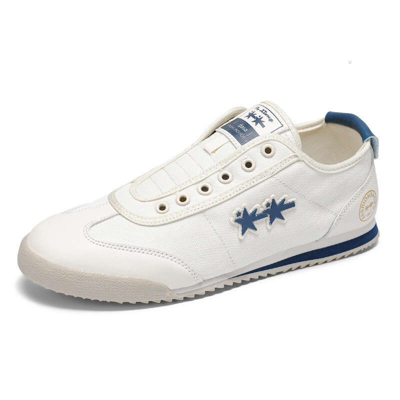 Men's Summer Forrest Gump Slip-On Breathable Canvas Lazy Casual Internet Celebrity Trendy Shoes 9833