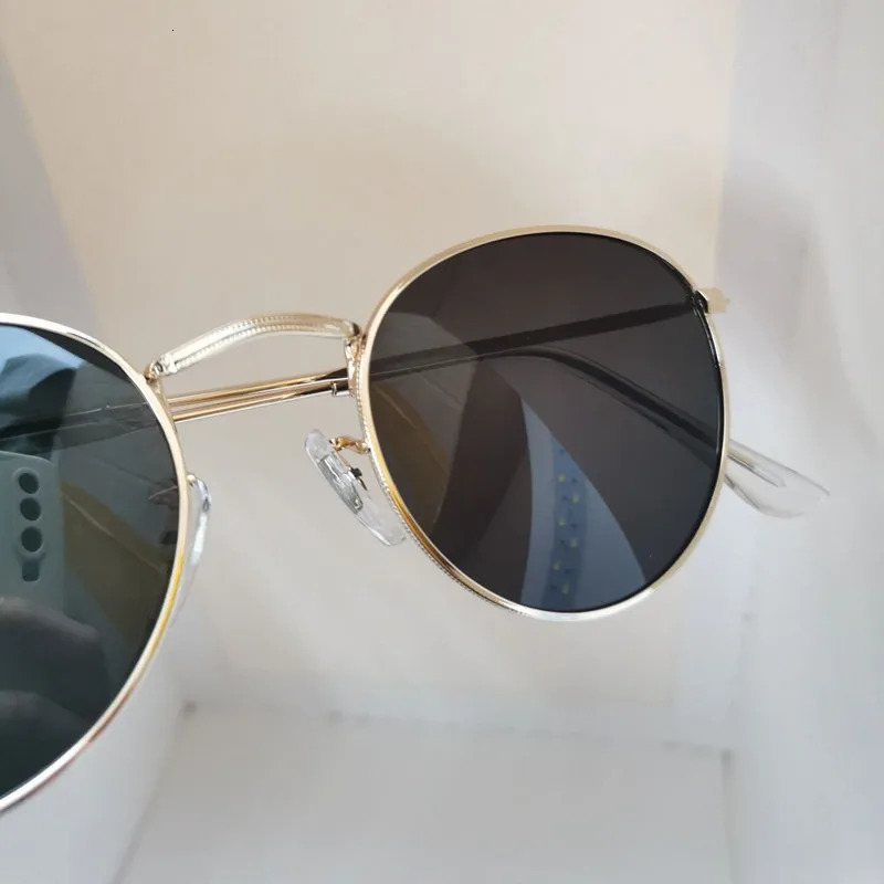 Classic Polarized Sunglasses ner y Round for Men Retro 250410