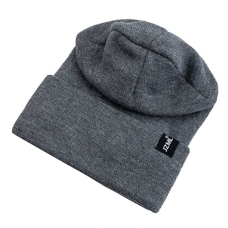 Hot Sale Letter Plush Satin Lined Anti-Static Beanie Hat AutumnWinter Hats For Men And Women Outdoor Knitted HatsXJ251110
