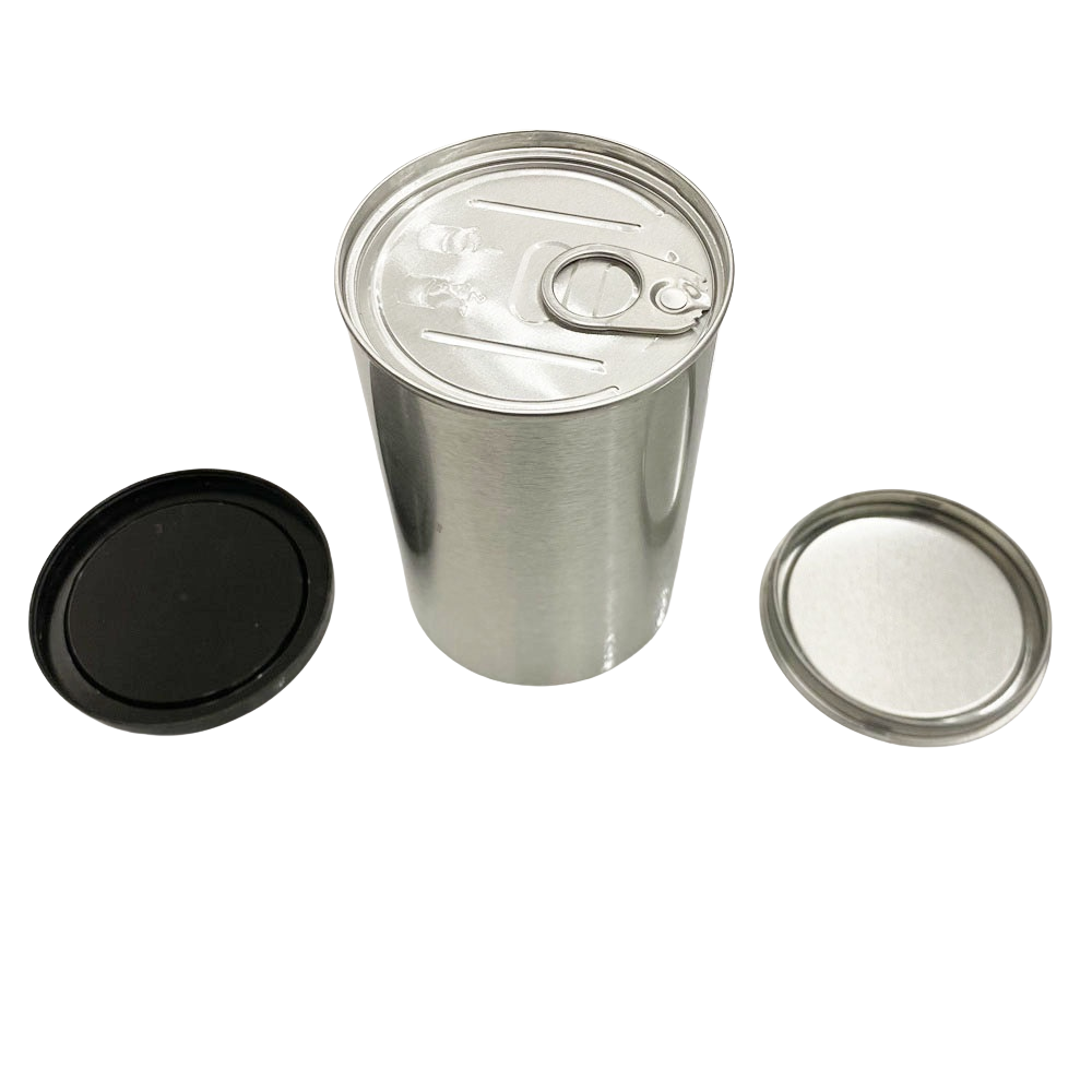 4 Type Empty Dry herb Tin cans 3.5G 5G 7G 14G Tin Cans Herb Storage Cans Pre-Sealed Sealing Lid Cover Pressitin Self-seal Metal Packaging Jar