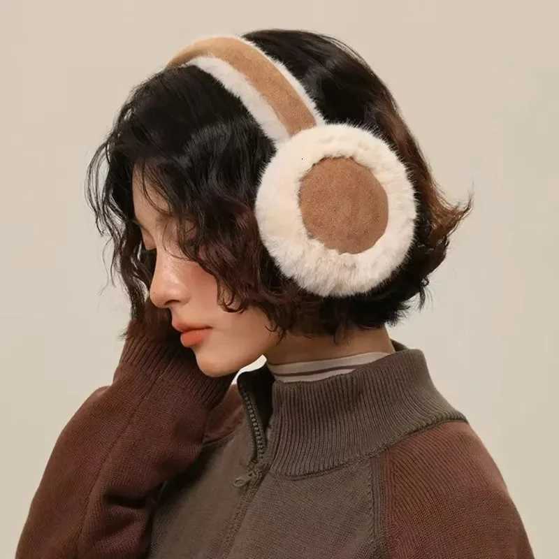 Plush Women Winter Earmuffs Foldable Soft Ear Warmers for Outdoor Activities Cold Weather Elegant Fashion Accessory Suitable W251110