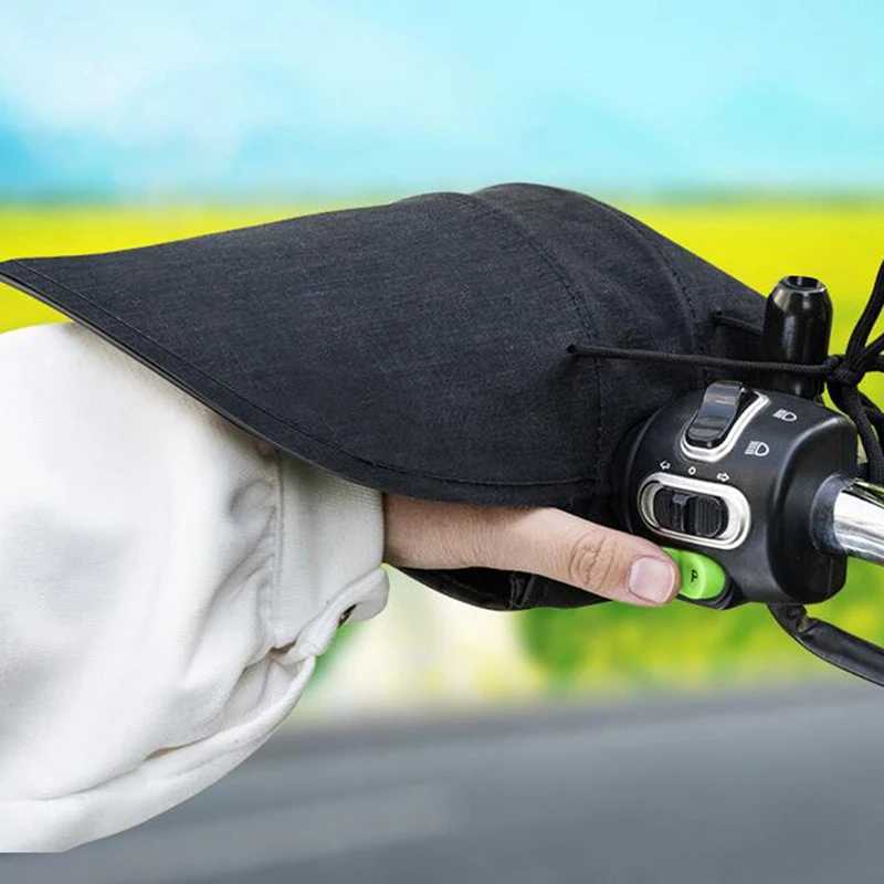 Motorcycle Handlebar Muffs Summer Airy 3D Oxford Waterproof Sun Protection Glove S25118