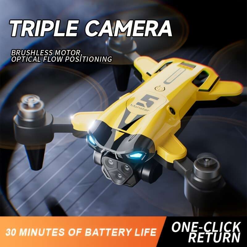 2025 Newest Foldable Drone App Control, FPV Live Video RC Quadcopter With 4K Camera For Adults Beginners, Aerial Photography, Outdoor Flying, Lightweight Sleek