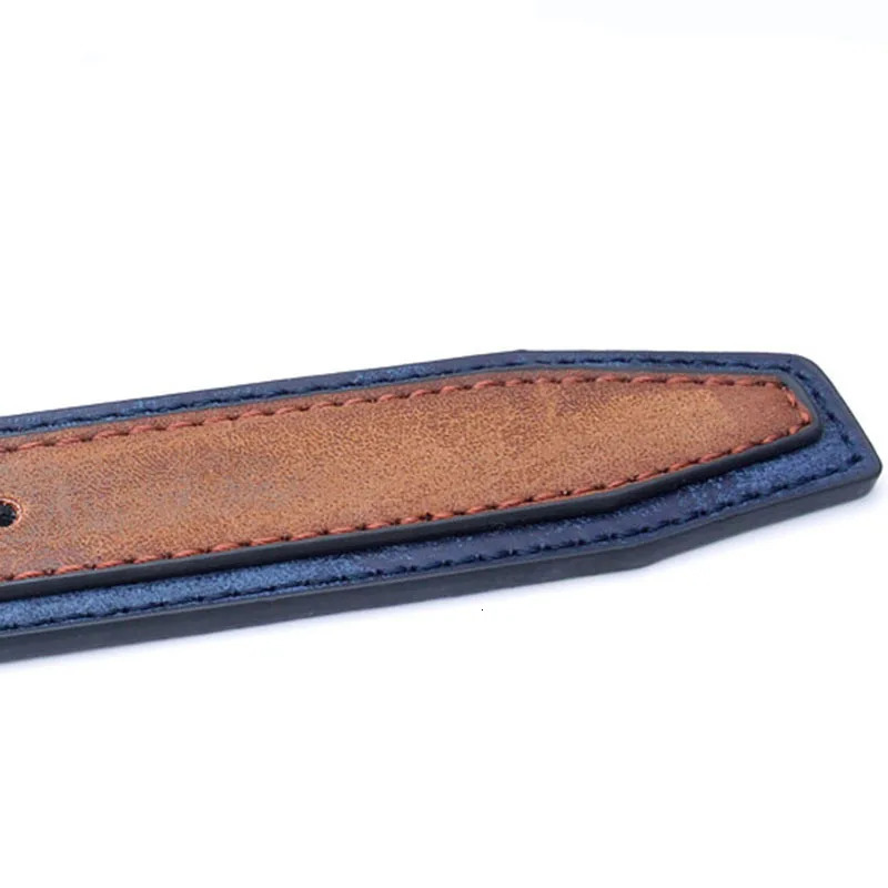 Fashion Genuine Leather Suede Mens Cowhide Belt Brushed Metal Pin Buckle 250409