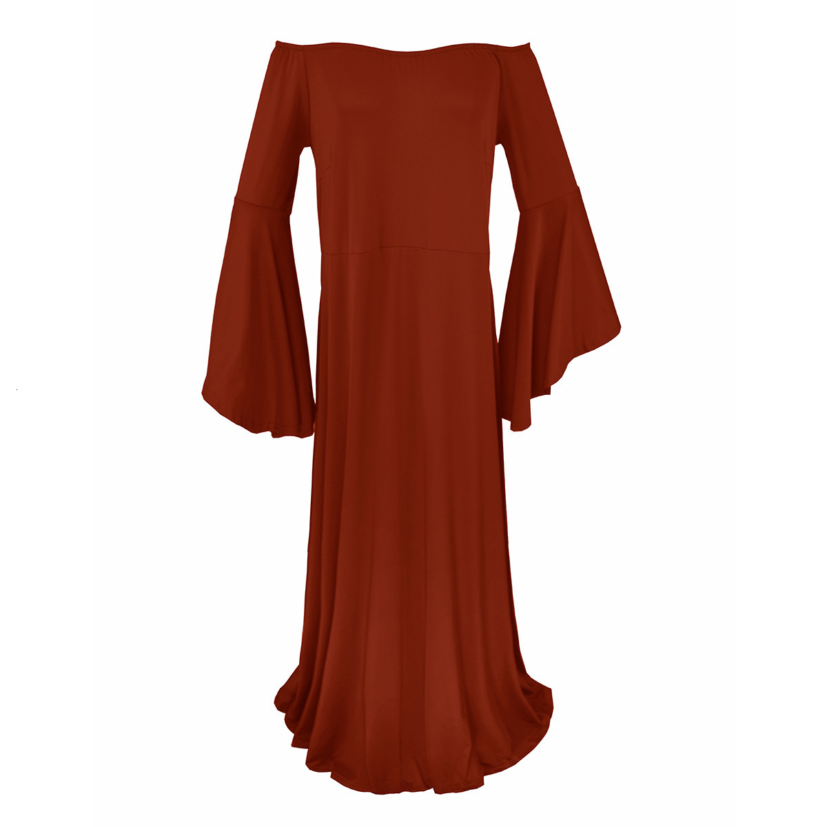 Wear 2025 Pregnant Women's New Off Shoulder Floor Long Skirts Photography Large Size Dresses