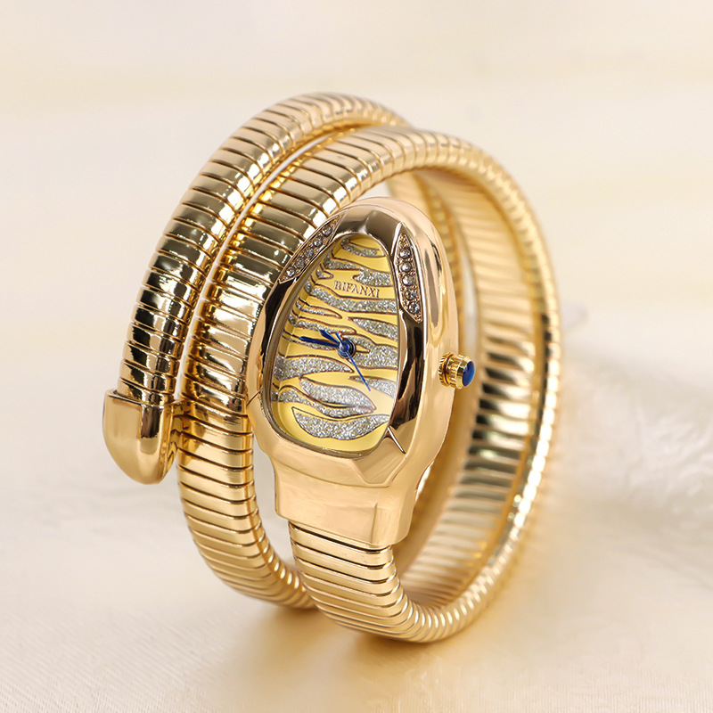 Creative Snake Bracelet Watch for Women - Personalized Quartz Timepiece