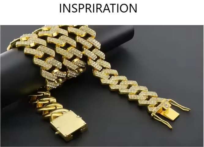 Men's 12mm Cuban Chain Necklace All Ice Hip Hop Miami Style Fashion Accessories