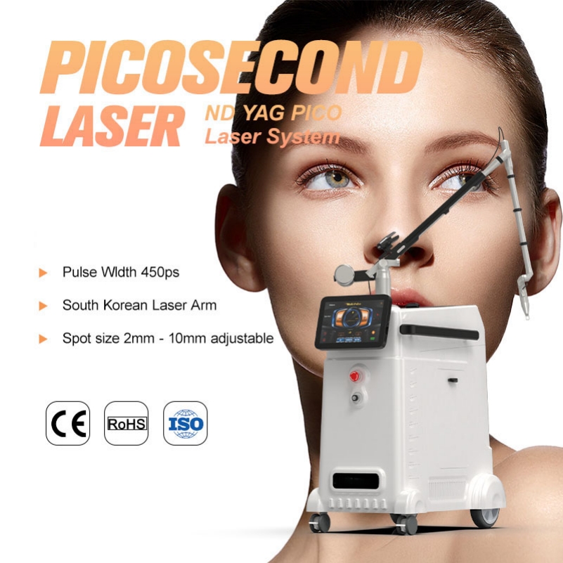 Professional Pico Laser Tattoo Removal Machine For Beauty Salon Spa Clinic Use Skin Rejuvenation Freckle Pigmentation Removal Equipment CE Certified