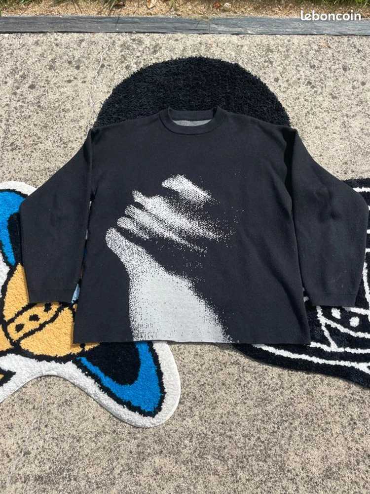 Fashion Y2k Harajuku Aesthetics Vintage Loose Punk Streetwear Knitted Unisex Rock Goth Graphic Print Sweater Knit Pullover Hip Hop Top Y251110