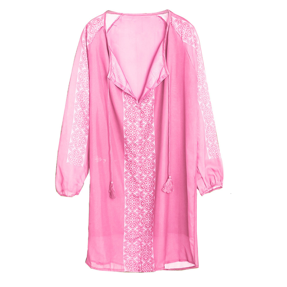Chiffon patchwork long sleeved loose oversized top chiffon skirt