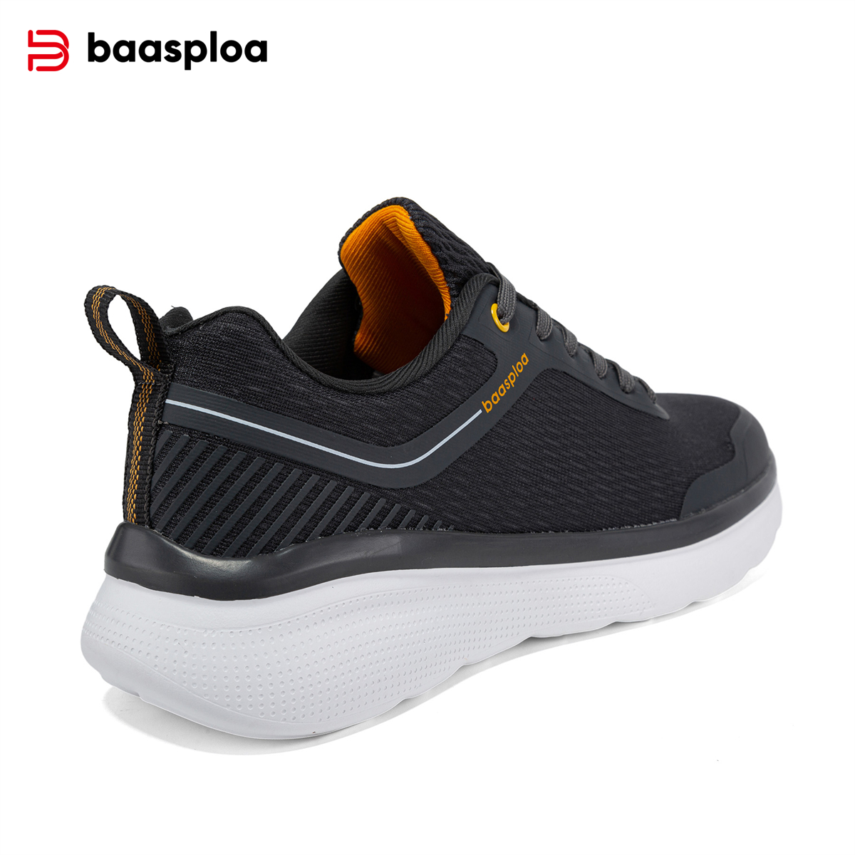 Baasploa Mesh Breathable Sneakers Running Shoes Lightweight Men Sports Shoes Male Outdoor Casual Shoes