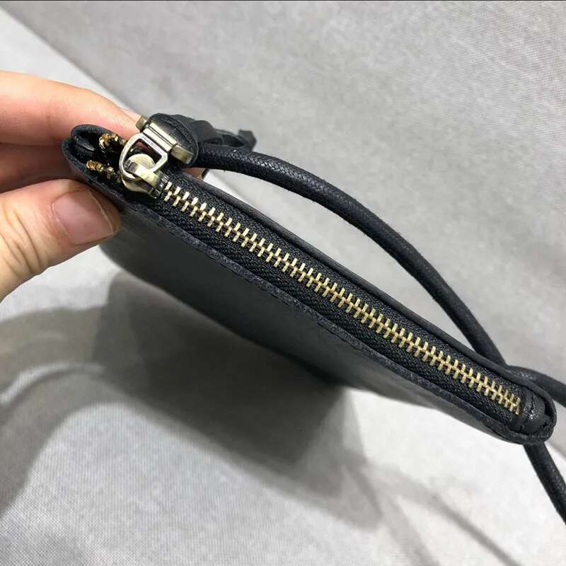 Women Genuine Leather Messenger Crossbody Flap Small Clutch Wallets Shoulder Bag Black Purse Handbag Female Mobile Phone Bag