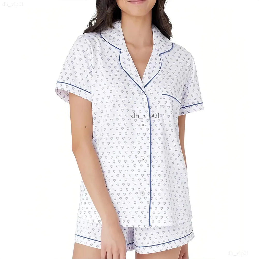 Rollers Rabbits Pjs Set Women 2Pcs Monkey Y2k Loungewear Pjs Short Sleeve Shirt And Shorts Sleepwear Pj Lounge Set For Christmas Thanksgiving Gift 4ab