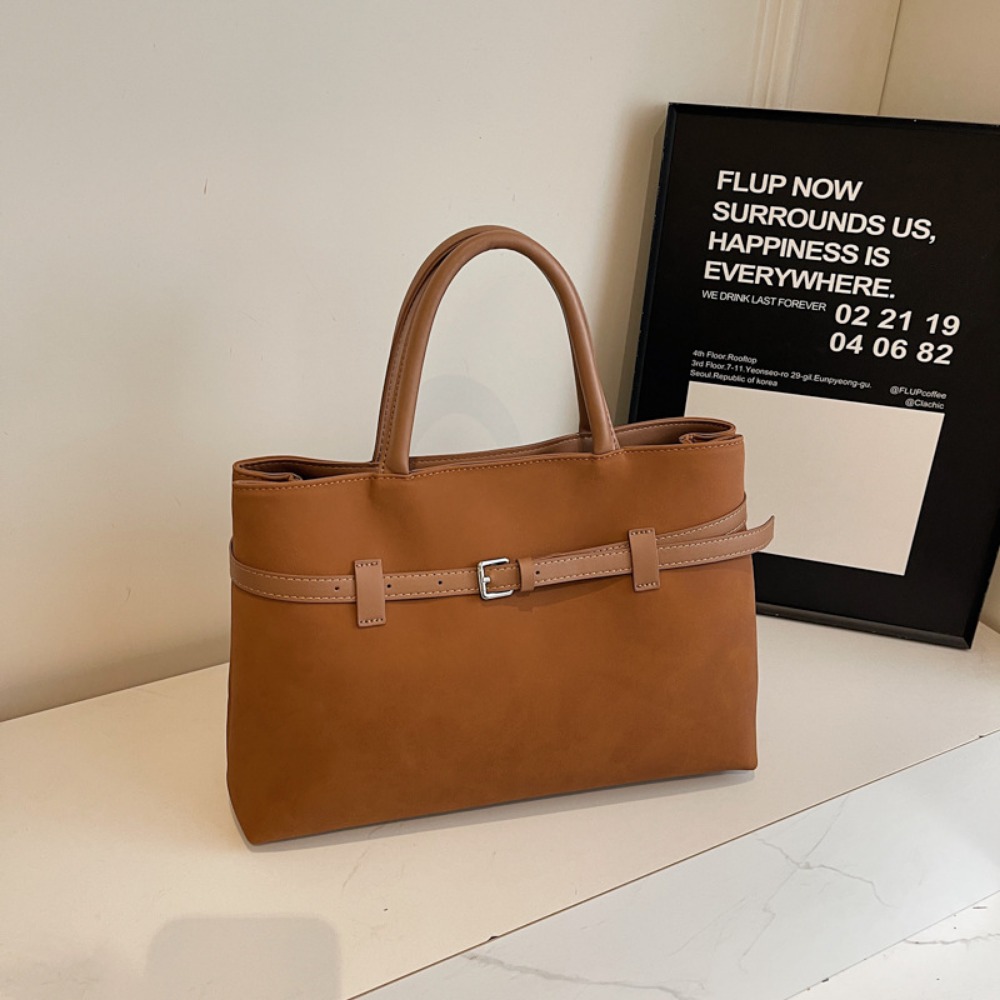 Stylish Vintage Design Shoulder Handbag with Multiple Compartments Perfect for Work and Travel