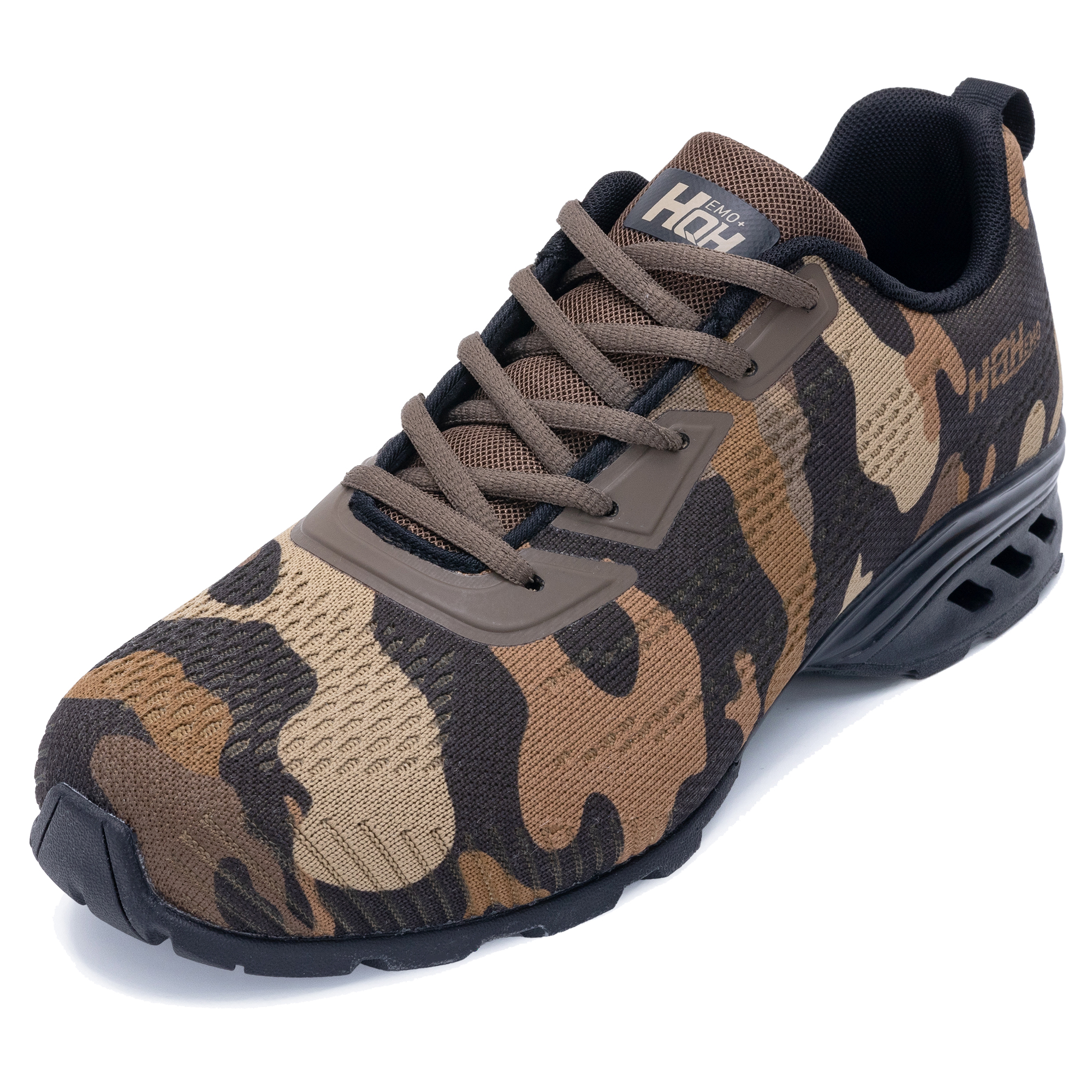 Designer Shoes Men's Trail Running Shoes Camo Cross Training Tennis Walking Sneakers Fashion Camouflage Athletic Sport Workout Footwear for Outdo