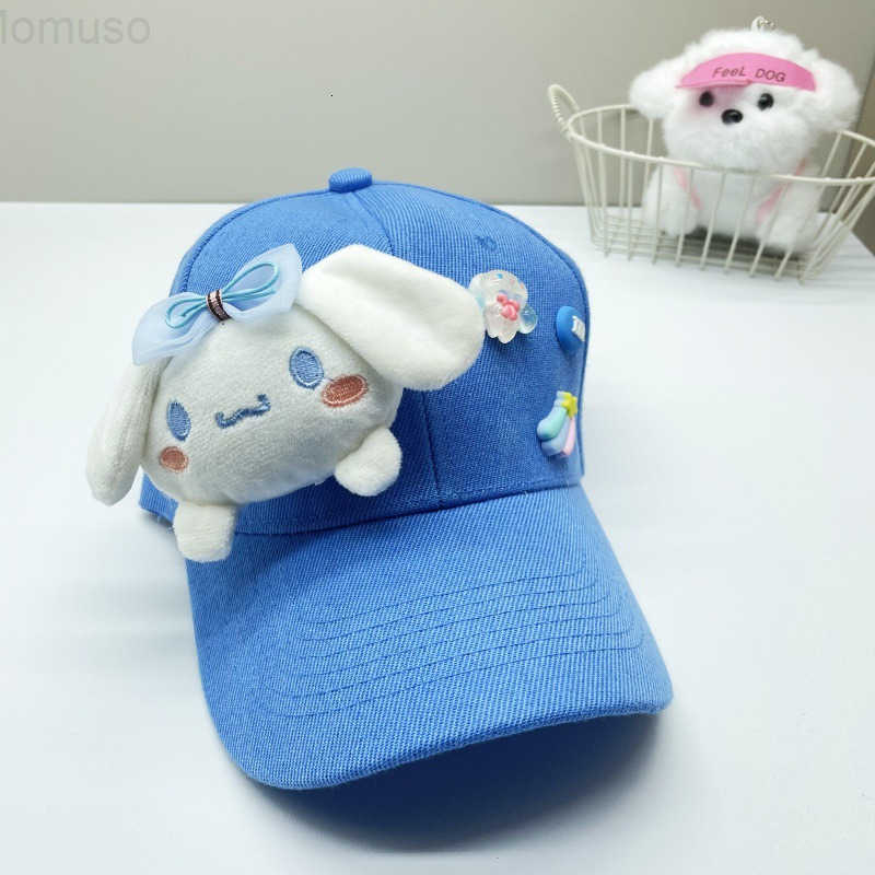 Sanrio New Cute Cartoon Doll Baseball Cap Cinnamoroll My Melody Sun Hat for Children H251110