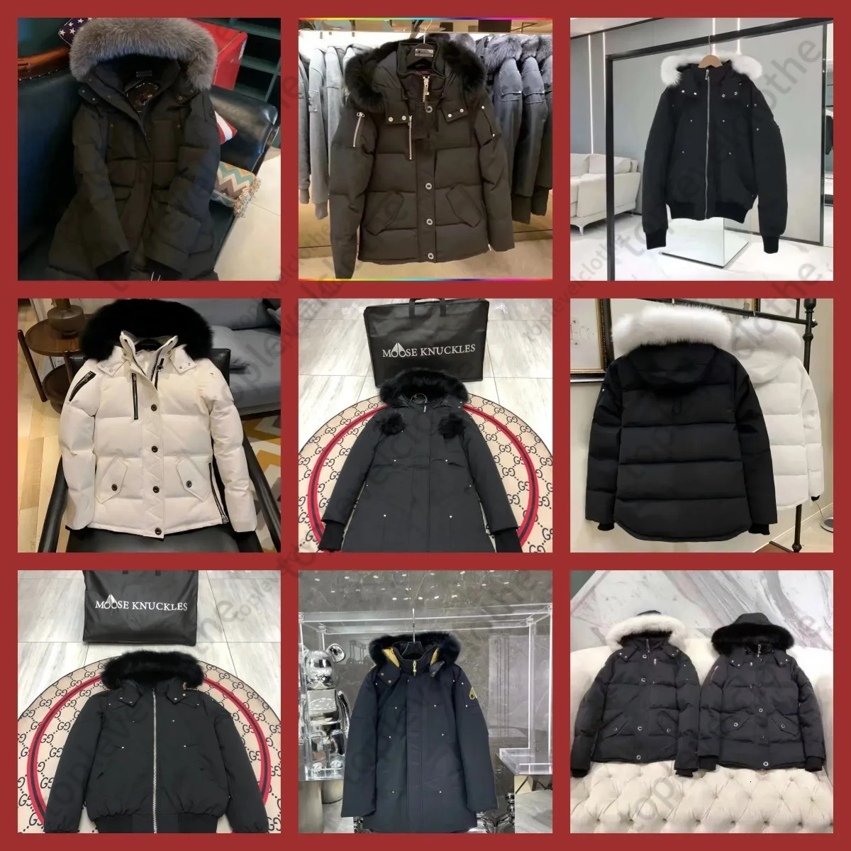 10B Knucklecoat Designer Down Moosecoat Winter Jackets Mens Womens Windbreaker Down Moose Jacket Woman Us Size S-Xxl Knukles Moose Coat Bb2