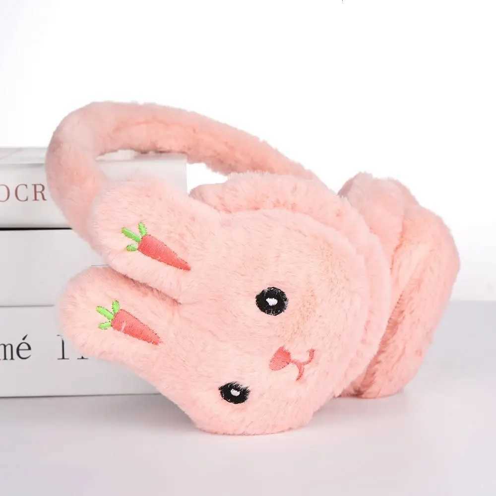 Cartoon Kid Kawaii Headband Earlap Winter Outdoor Rabbit Warm Earmuff Plush Thick Soft Adjustable Ear Cover Accessories for Girl W251110