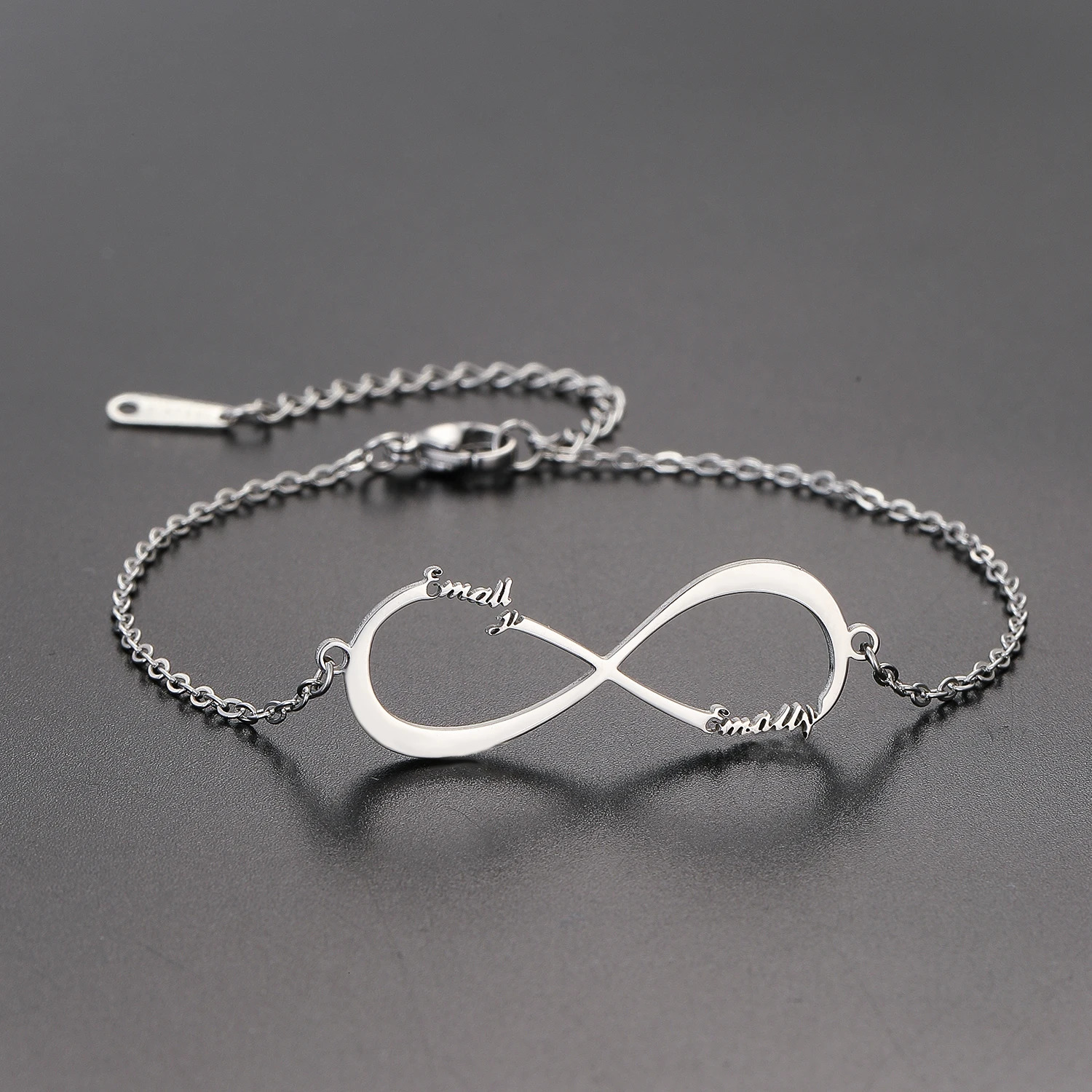 1 piece custom stainless steel custom name jewelry custom letter female pendant necklace 250408