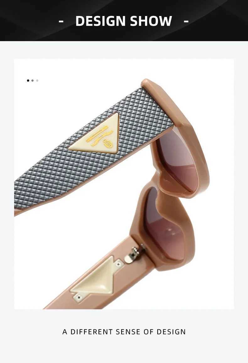 2025 New Special-shaped Light Luxury Small Cat Eye Fashion Sunglasses Women Triangle Premium Sunshade Sun Glasses Ladies UV400W251108