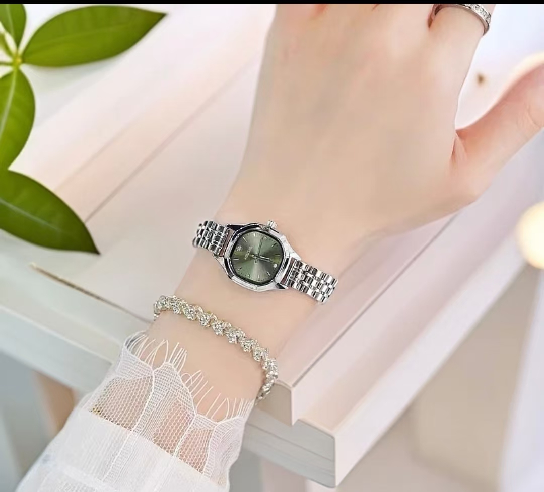 Designer Women Watch Fashion New Luxury Niche TLXT Small Classic Dial Square Watch Retro Trend Steel Strip Waterproof Women Wristwatch