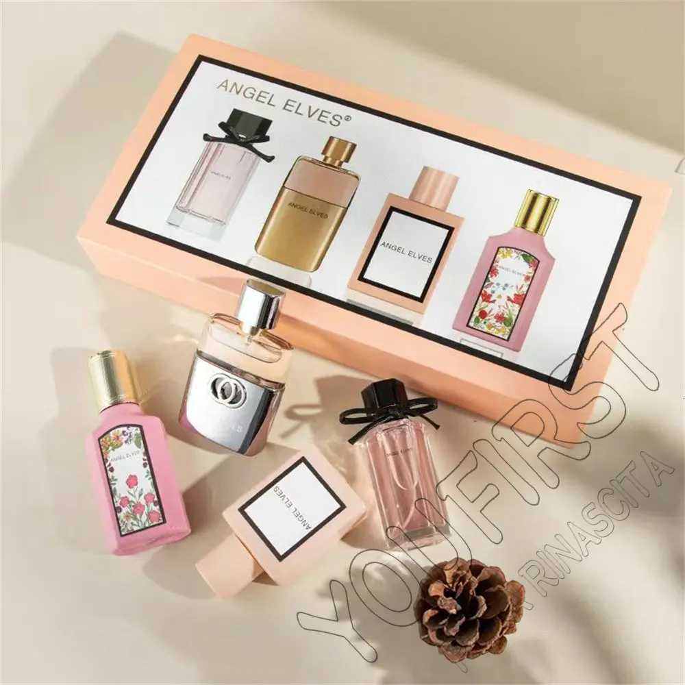 Sell Well Perfume Women 120ml Feminino Perfumes De Mujer Floral Scent Spray Workdating Parfum Pour Femme Gift Box 4Pcs Set X251110