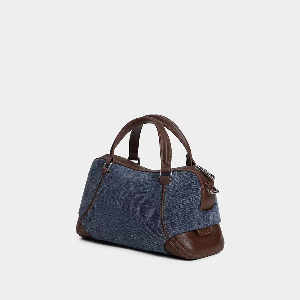 Fashion Trend Luxury Handbag Soft Leather Boston Bag Versatile Commuter Bag New Designer Bag Women's Crossbody Bag Women's Shoulder Bag