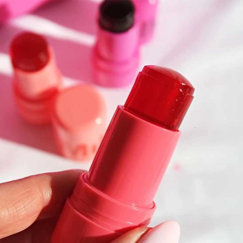 1/2/4PCS Jelly Lipstick Cheek Blush Stick Long Lasting Moisturized Blusher Sticker Lip Gloss Rouge Cream Facial Makeup CosmeticsT251110