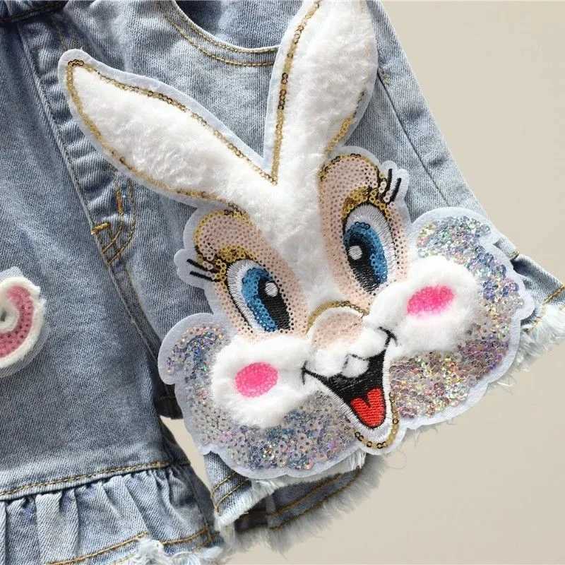 Girls shorts 4-16Y childrens autumn casual pants boys solid color jeans shorts teenagers pants with pockets set Z250410