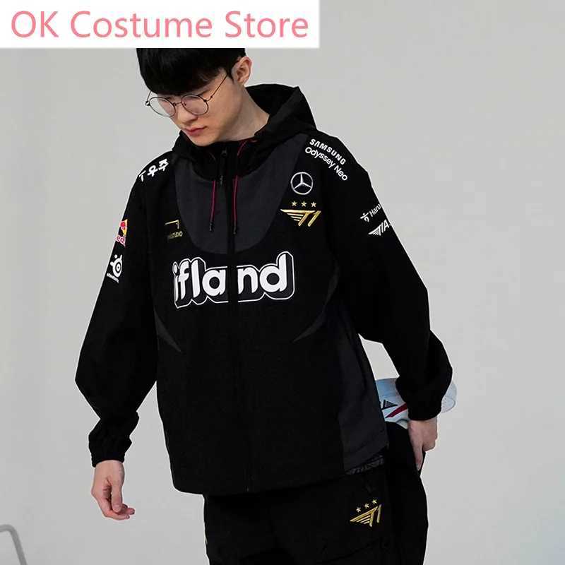 T1 Clan Faker The Same Uniform S13 Jacket Cosplay Costume Cos Game Anime Party Uniform Hallowen Play Role Clothes W251110