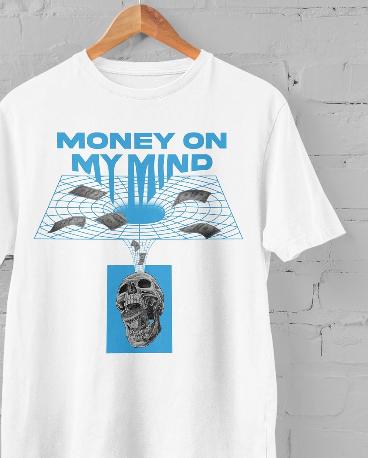 T shirt for Mens AJ 3 Lucky Shorts 3s Blue Shirt, Money Mind, Shirts Match Sneakers 2D Sneaker Graphic Tee Casual Tops Clothes Short sleeve cool