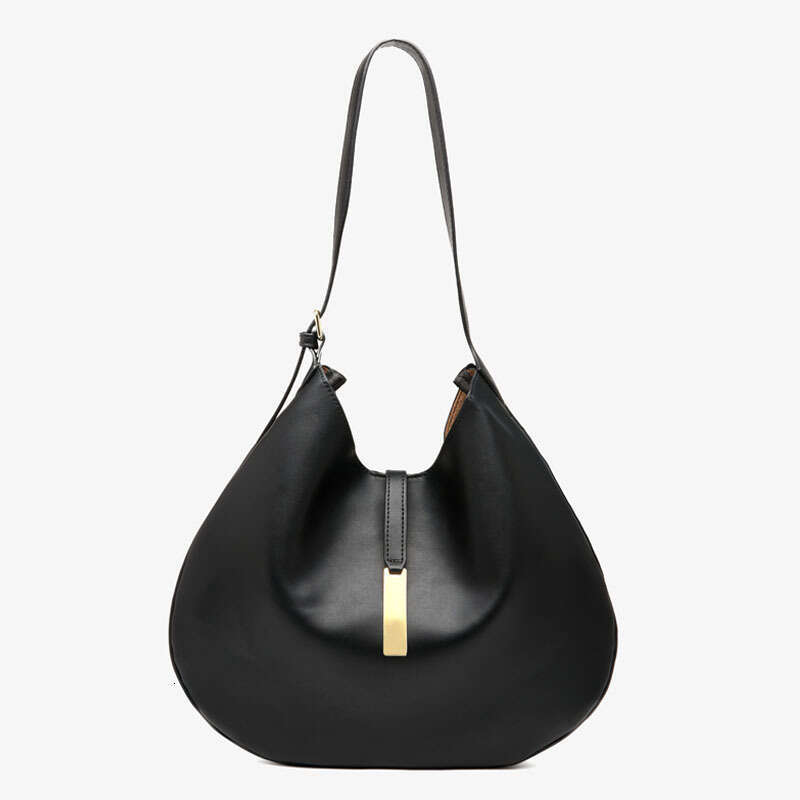 Women's Tote Bag Large Capacity Underarm Bag Vintage Simple Soft Leather Commuting Multi-purpose Shoulder Crossbody Bag