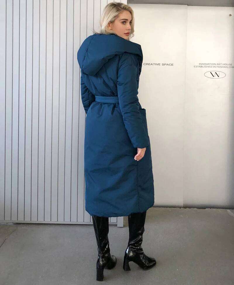 Women Winter Jacket Stylish Thick Warm Fluff Long Parka Female Water Proof Outerware Coat New Hot