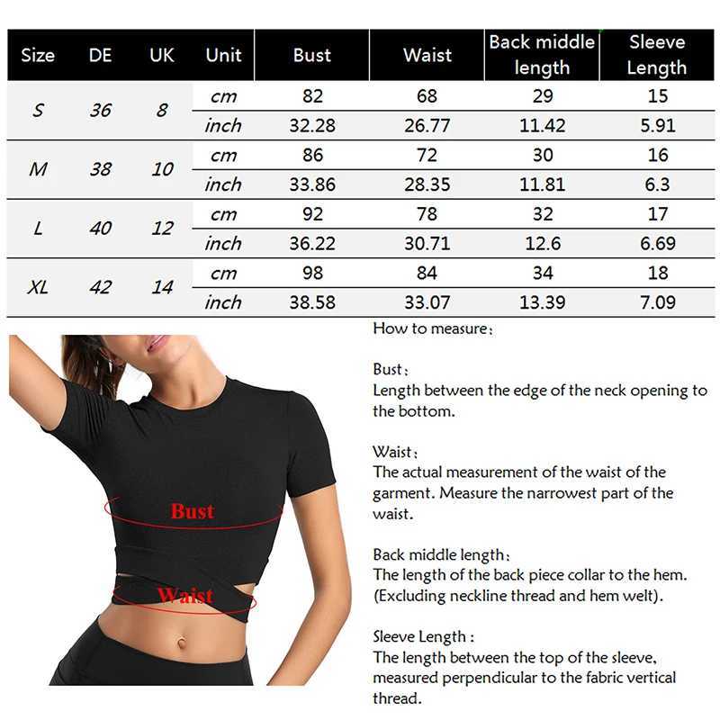 New Womens Fitness T-shirt Clothing Fitness Shirt Womens Seamless Yoga Top Sports Shirt Cutting Top Womens T-shirtXJ250410