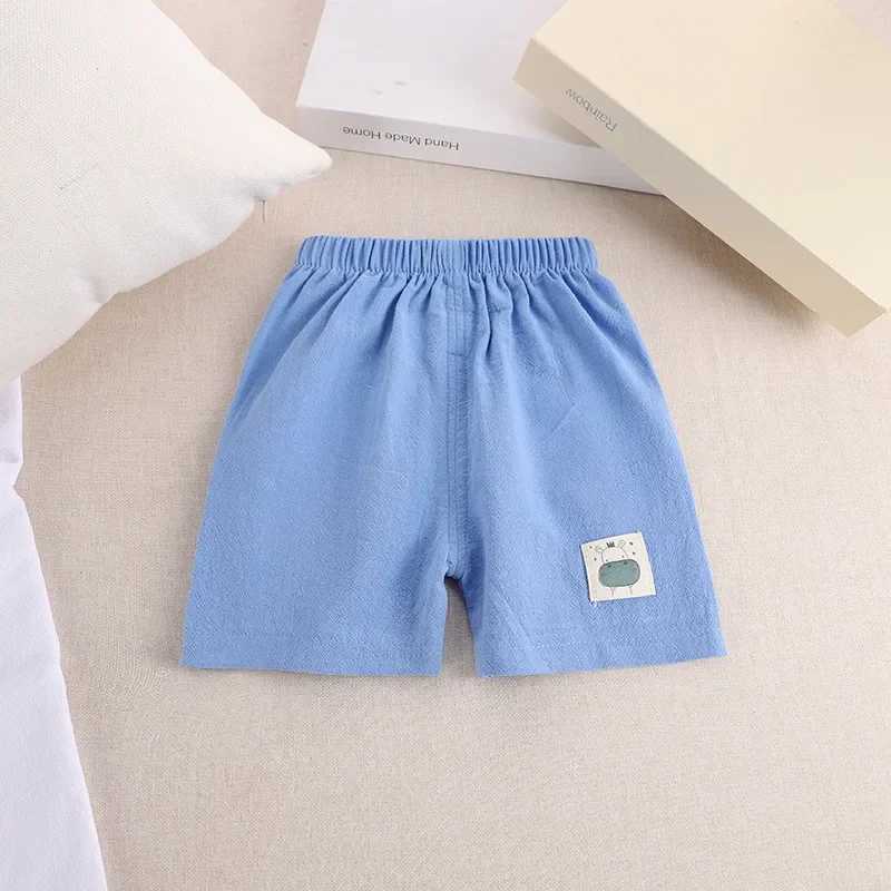 Girls and boys summer shorts multi-color fashionable comfortable breathable striped sports shorts childrens casual pants Z250410