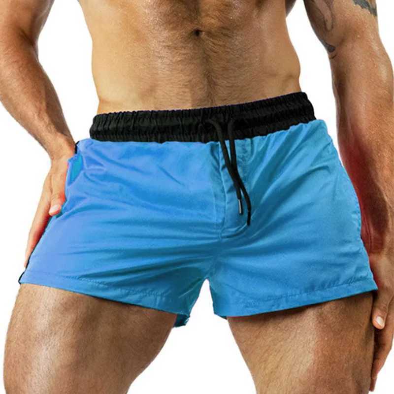 Mens sports shorts lightweight breathable quick drying camouflage European and American sizes three-point summer shorts X250410