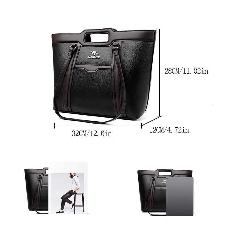 Ladies fashionable genuine leather handbag large-capacity crossbody bag middle-aged mothers bag single-shoulder armpit bag K251110
