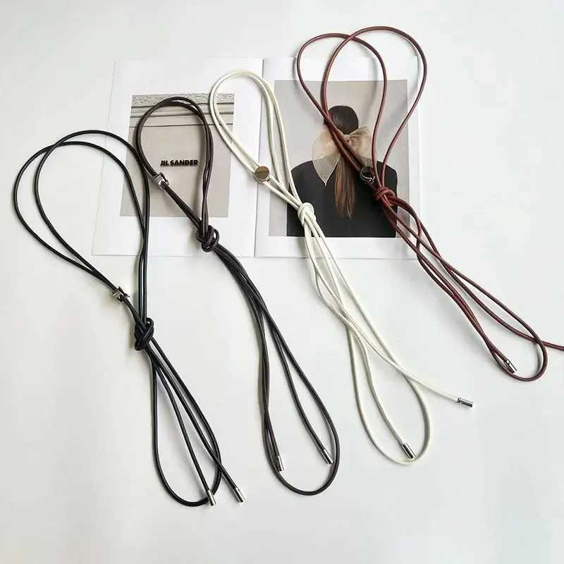 New Fem Waist Chain Dress with Long Waist Rope Knot Thin Strap Simple Decorative Tie Comes with Retro Dress String 30cm X250410