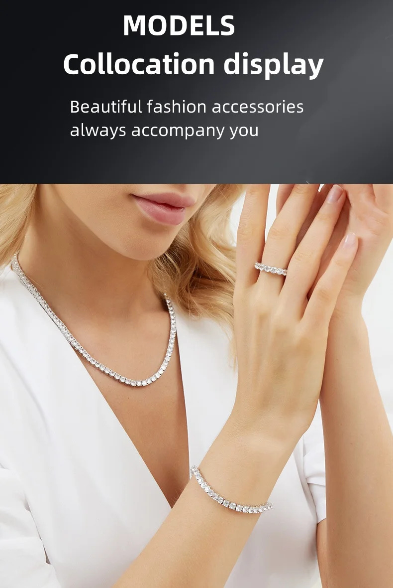 Factory price 925 silver plated 18K gold 4A grade Zircon tennis bracelet for men and women fashion personality exquisite jewelry 250408