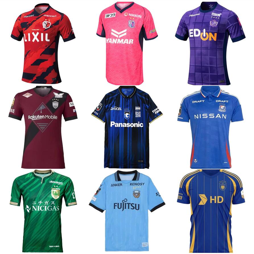 3XL 4XL men top 2025 Kashima Antlers HOME AWAY Sanfrecce Hiroshima soccer jerseys 25 26 Yokohama F. Marinos Football Shirt Sports uniform