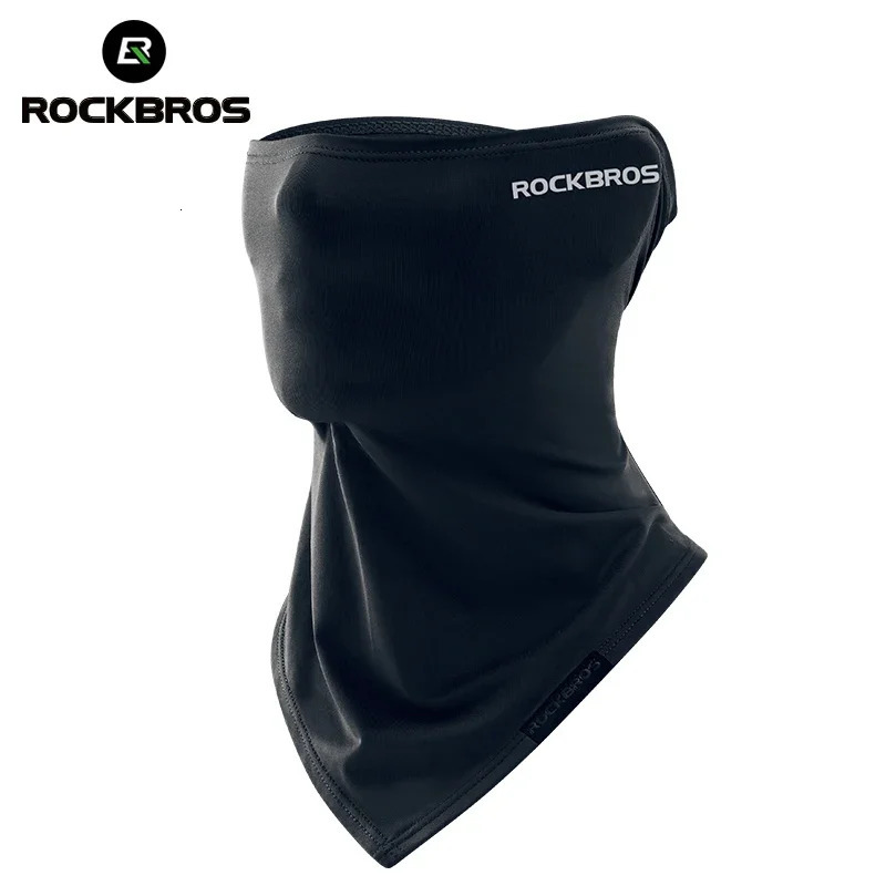 Rockbros Ice Silk Triangle Scarf Breathable Sunscreen Fast Drying Balaclava facial mask Motorcycle Running Cooling Exercise 250408