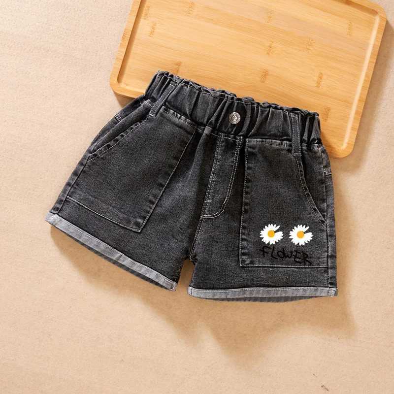 IENENS Childrens Baby Girls Summer Denim Shorts Jeans Childrens Girls Casual Shorts Baby Bottom Z250410
