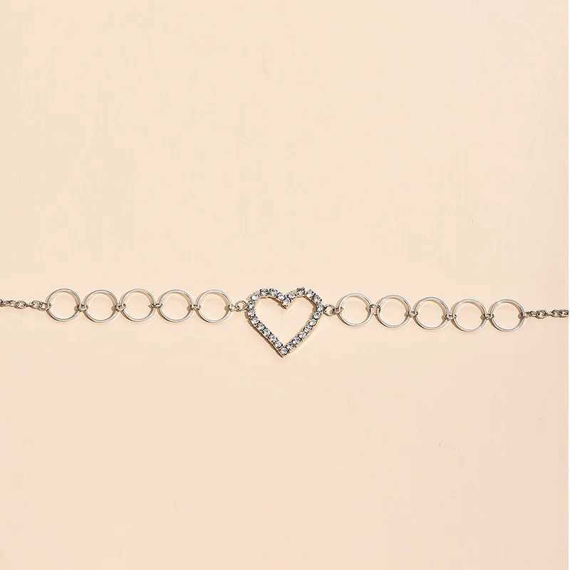 Y2K accessory crystal waist chain used for elegant aesthetics retro INS body accessories 2000s fashion friend gift X250410