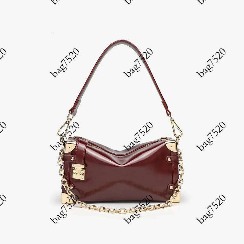 2025 Autumn Winter Soft Leather Box Bag for Women Minimalist Shoulder Crossbody Purse Fashionable Handbag