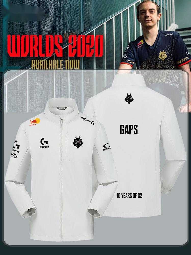 S15 Finals Game G2 Team CAPS Same Style Team Uniform Jacket Casual Coat Men Autumn Winter W251110