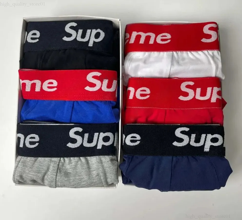 Designer Supremely Underwear Mens Underwear Boxers Shorts Luxury Brand Breathable Cotton Sexy Casual Male Underpants Briefs Boxer 071 T251202