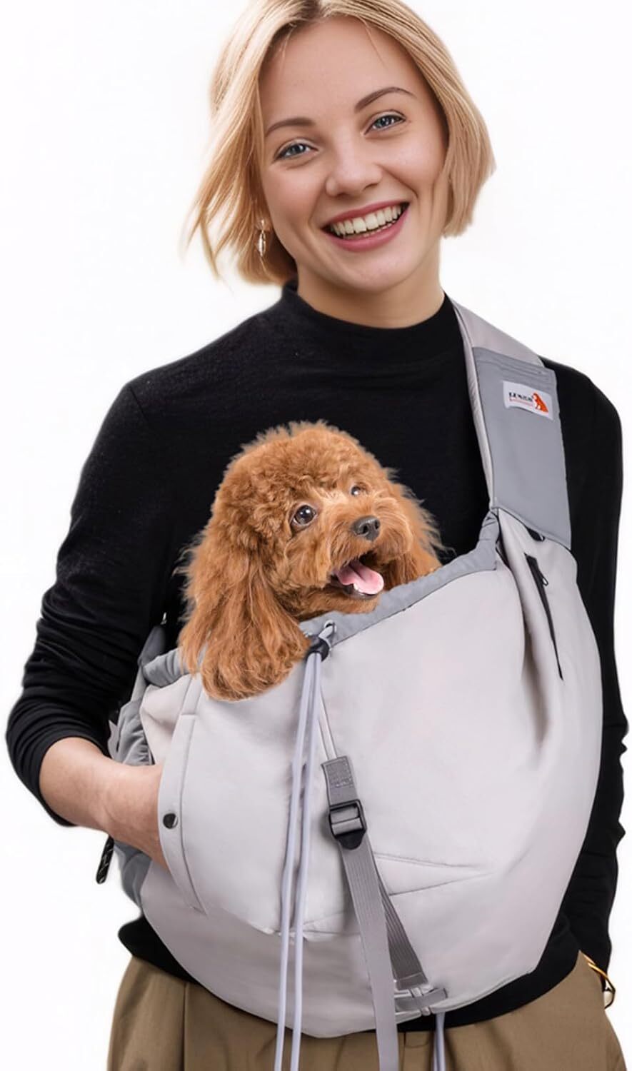 dog strap strap suitable for small dogs and cats weighing under 15 pounds carrying backpacks for puppies pet wallets with pockets adjustable shoulder 