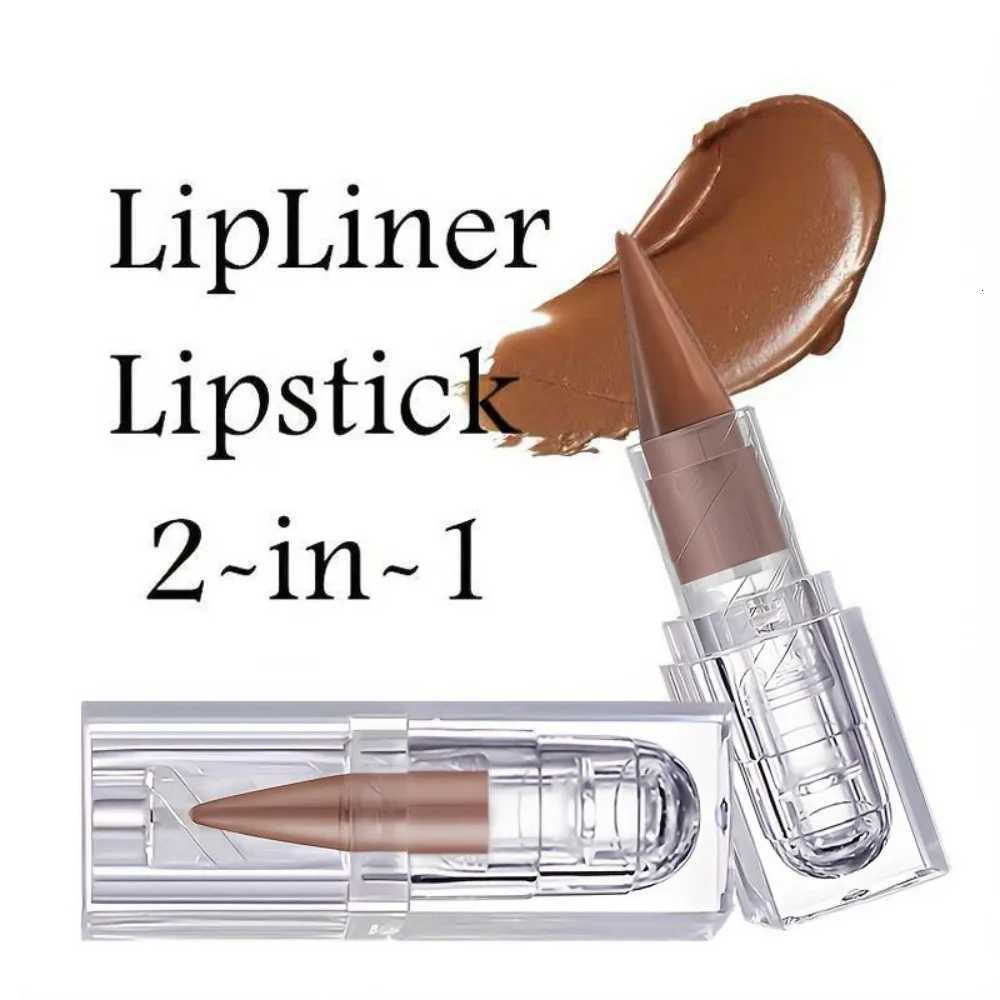 Velvet Matte Waterproof Lip Contour Lipstick Multi functional Long lasting Non stick Cup Rouge Makeup LipglossT251110